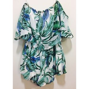 Off the shoulder romper